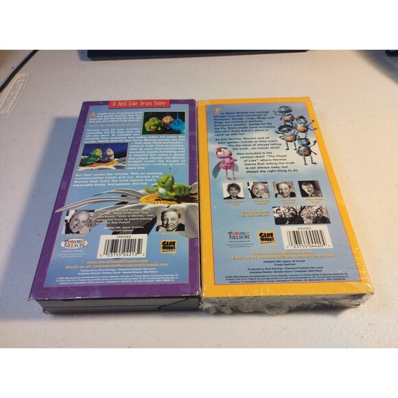 Max Lucado's Hermie Common Caterpillar & Flo Lying Fly VHS Tim Conway Don Knotts - Picture 2 of 7